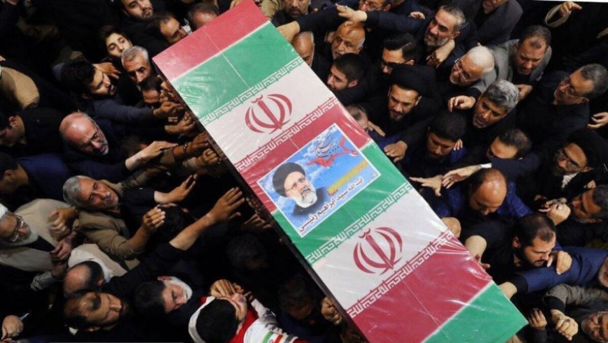 تصاویر| تشییع و خاکسپاری پرشور شهید رئیسی در میان مردم عزادار مشهد