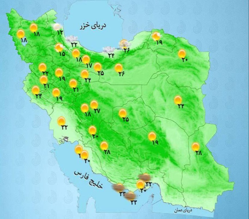 باد شدید و گردوخاک در مرکز و شرق کشور