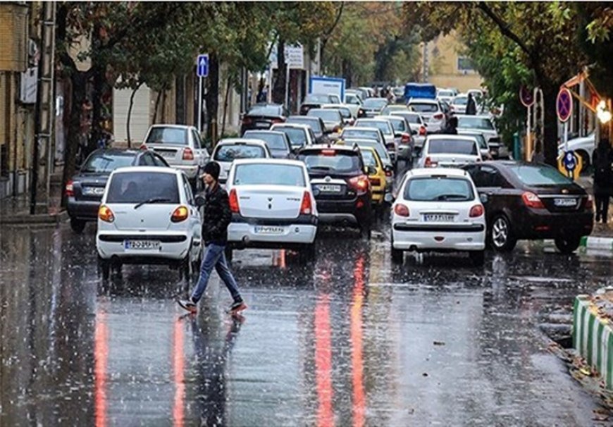 باران، تردد را گره زد