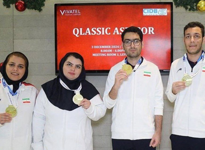 کسب اولین طلای ایران در بازی‌های آسیایی ناشنوایان