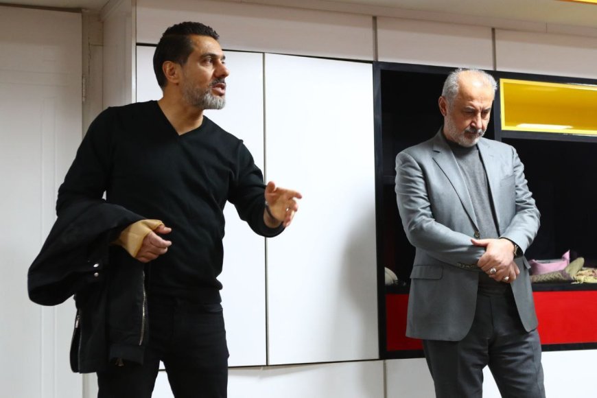 معارفه کریم باقری توسط درویش