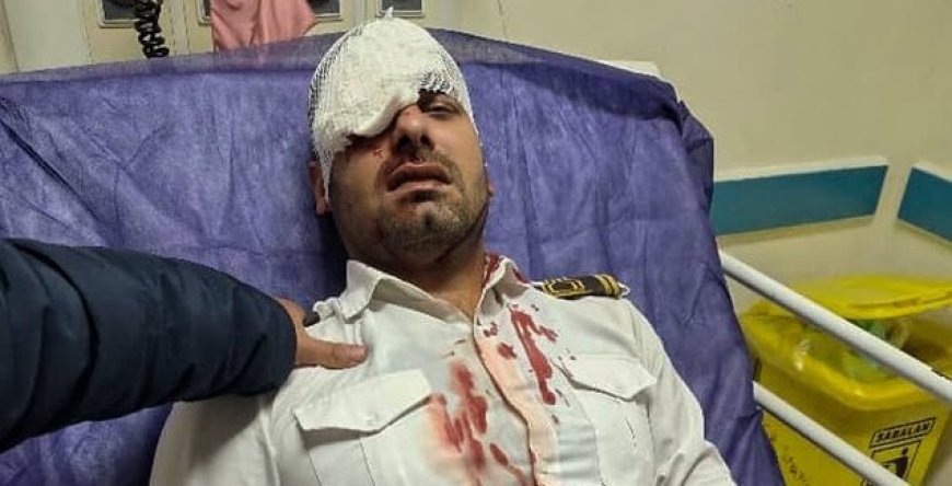 نابینا شدن چشم پرسنل بیمارستان مسجدسلیمان در پی حمله همراه بیمار