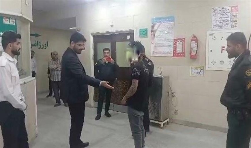 ضارب مامور حراست بیمارستان مسجدسلیمان بازداشت شد