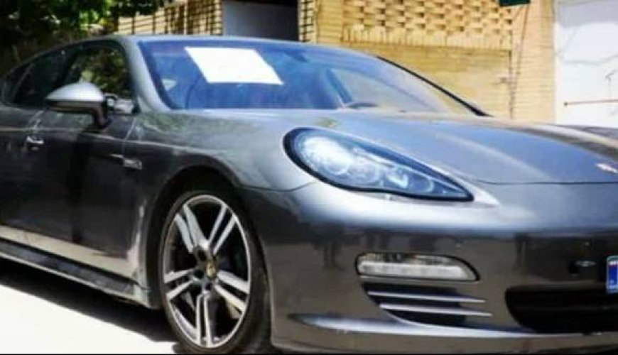 توقیف پورشه ۶۰ میلیاردی قاچاق در عسلويه