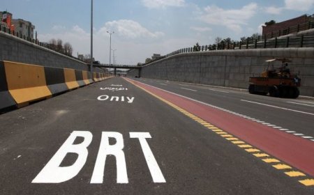 پیش‌بینی بهره‌برداری اولیه از پروژه BRT اهواز در اوایل سال جدید