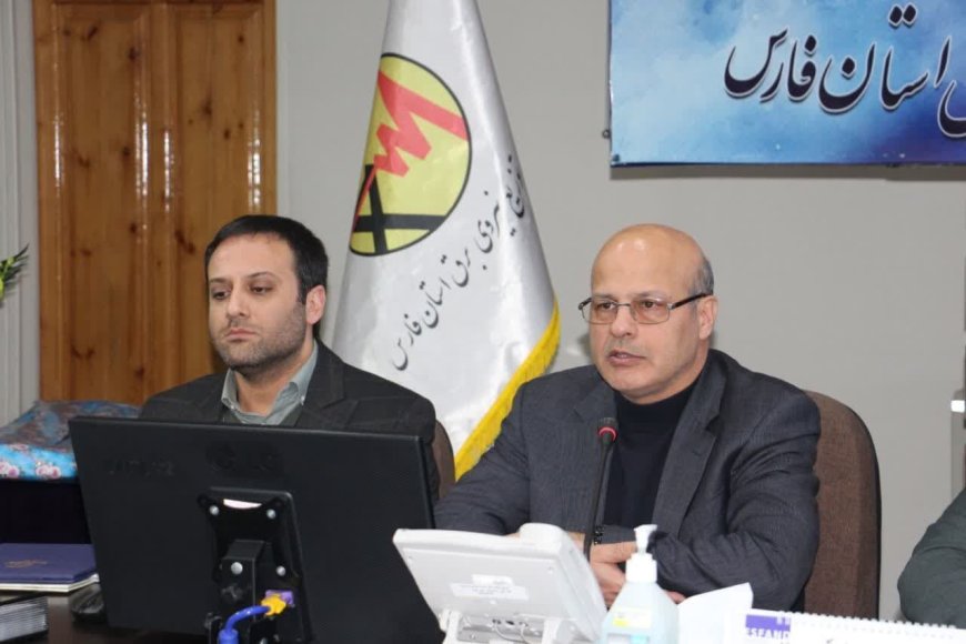 مدیر عامل جدید توزیع برق فارس معرفی شد