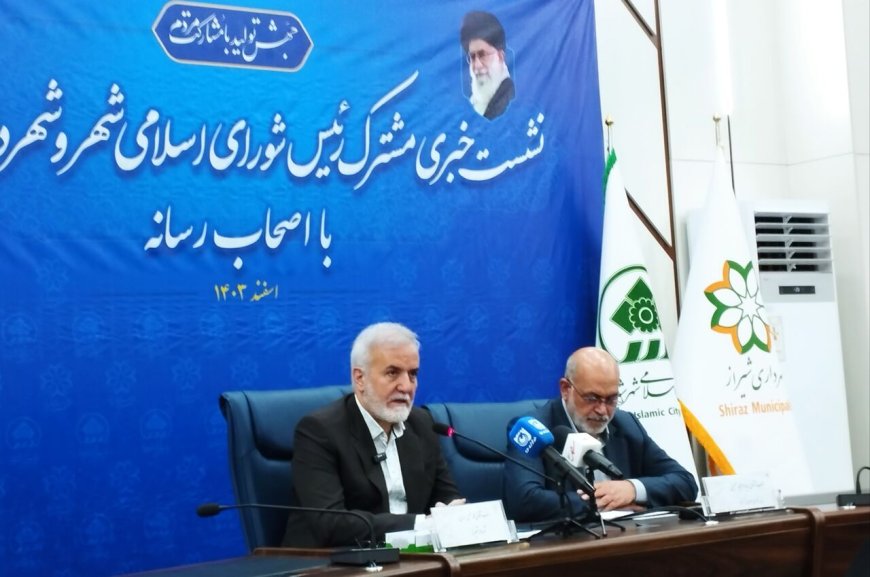 شهردار: ۳۸۱ پروژه شهری امسال در شیراز افتتاح شد