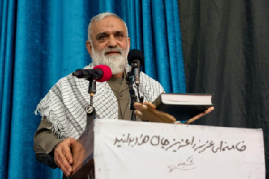 آیین بزرگداشت شهید"حسن‌ذاکری‌"در قشم برگزار شد