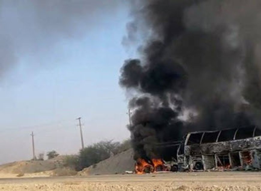 تصادف اتوبوس و تریلر در محور کهورستان به لار/ انتقال مصدومان با بالگرد