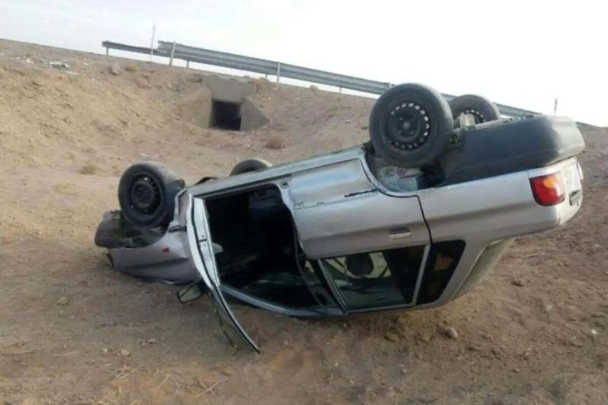 انحراف از جاده خودرو پراید در آبادان هفت مصدوم برجا گذاشت