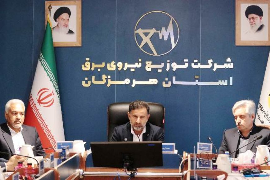 ارزیابی شرکت توزیع برق هرمزگان با حضور نمایندگان شرکت توانیر 