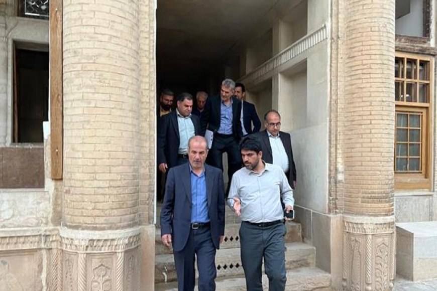 مرمت باغ ایلخانی شیراز الگوی فاخر کشوری است