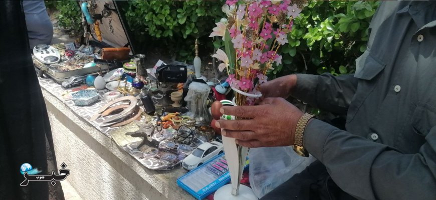 گزارش تصویری از حضور دست فروشان و چهره نازیبای گذر توریستی شهرداری به سمت بازاروکیل و موزه پارس