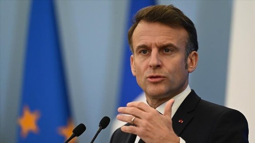 ماکرون: تروئیکا پیشنهاد مذاکراتی به ایران ارائه می‌دهند