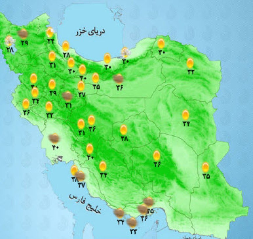 رگبار و رعدوبرق در جنوب و شرق کشور