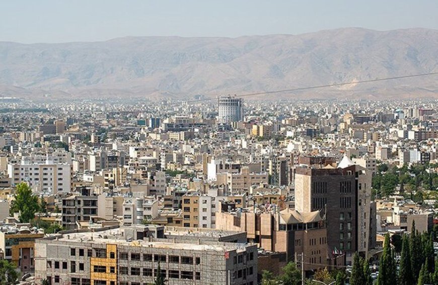 اعوجاج در خط آسمان و منظر بصری شیراز