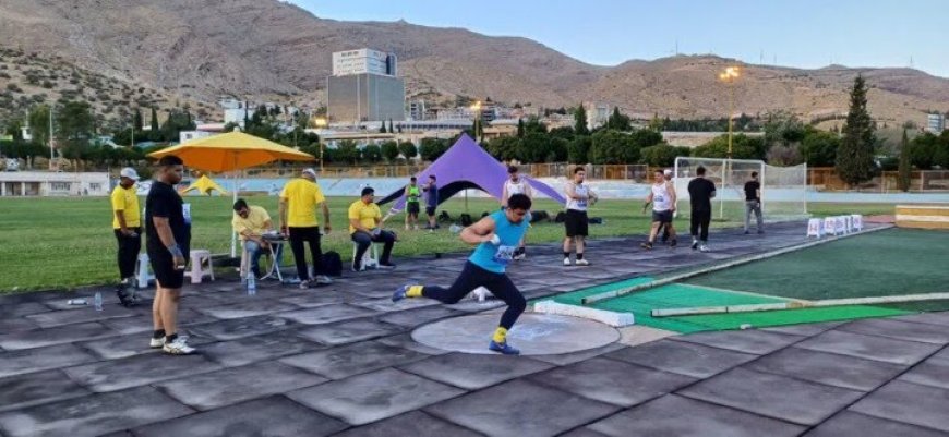 آغاز رقابت های دو و میدانی پسران جوان کشور در شیراز