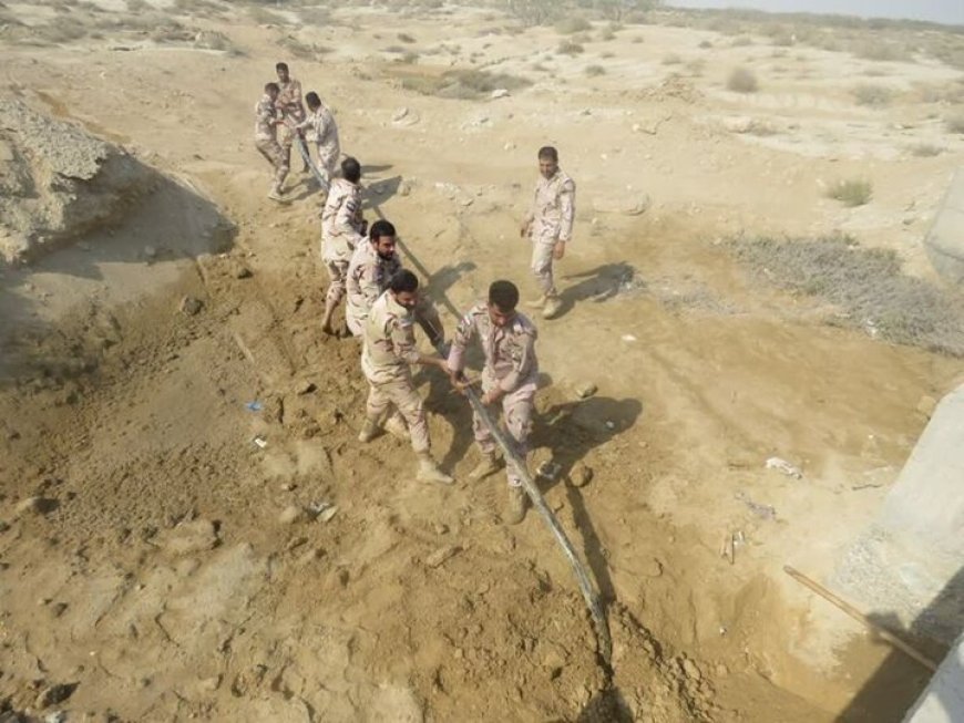 انهدام خطوط لوله انتقال سوخت قاچاق ۳ کیلومتری در میناب
