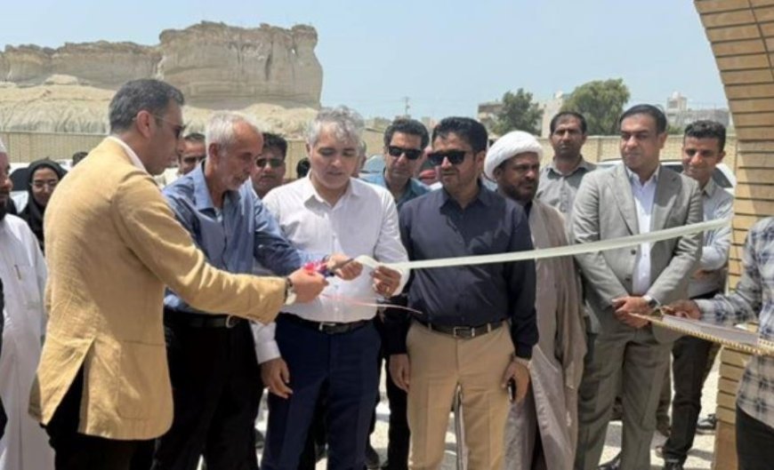 بهره‌برداری از دبستان ۶ کلاسه کوهستک در شهرستان سیریک