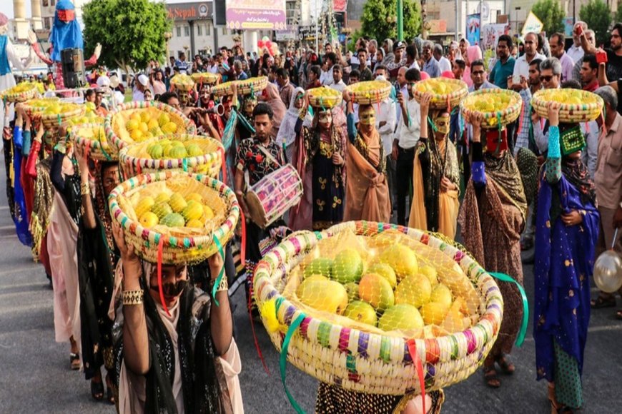 جشنواره انبه و یاسمین گل در میناب