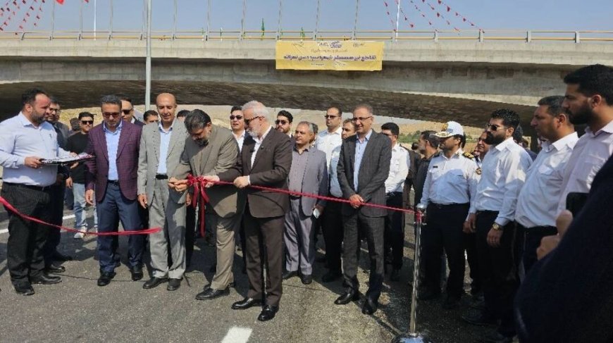 افتتاح تقاطع شهید سید حسن نصرالله در شیراز
