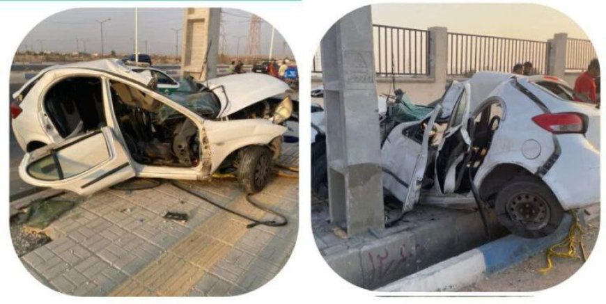 حادثه مرگبار در بزرگراه شهید گرد بوشهر
