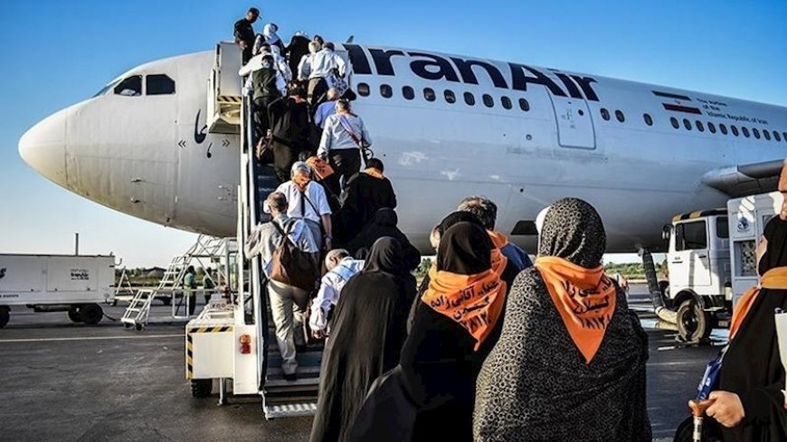 آغاز پروازهای حج عمره فارس با اعزام ۲۶۰ زائر از فرودگاه شیراز