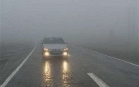 هشدار پلیس راه درباره رانندگی در شب و هوای مه‌آلود خوزستان