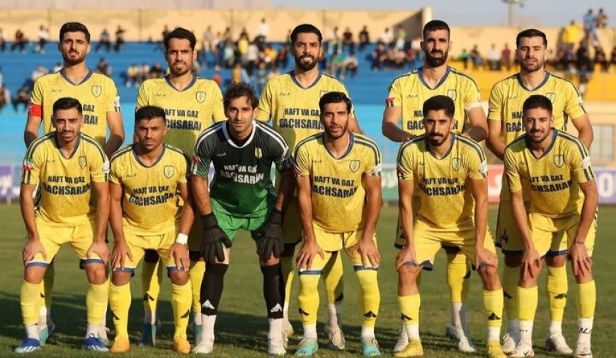 شکست سنگین تیم فوتبال نفت وگاز گچساران در بازی خارج از خانه