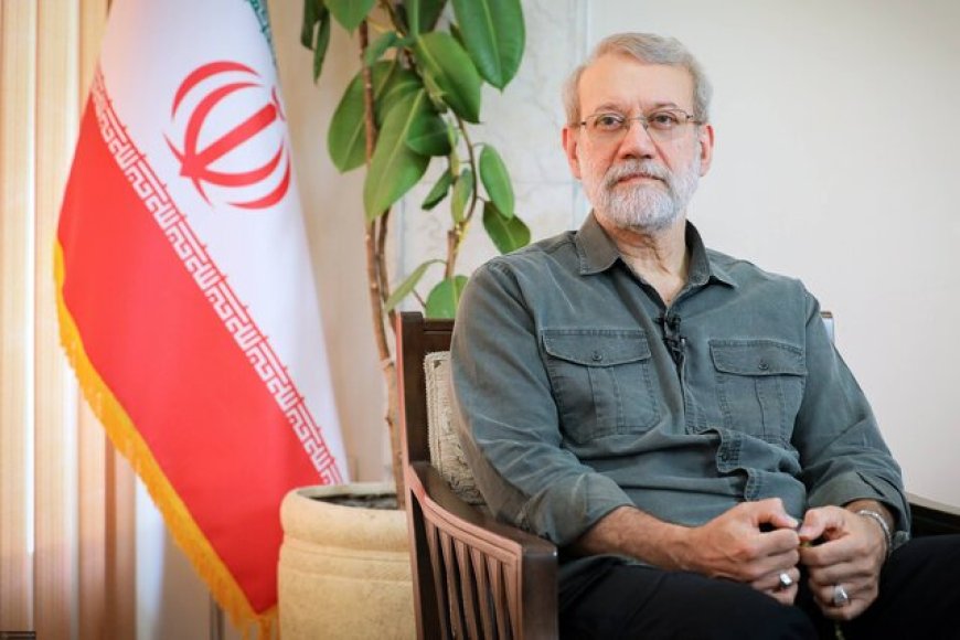 لاریجانی: شکل‌گیری ساختاری برای مذاکرات در حال پیشرفت است