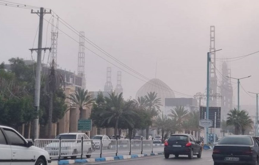 مه غلیظ صبحگاهی در هرمزگان