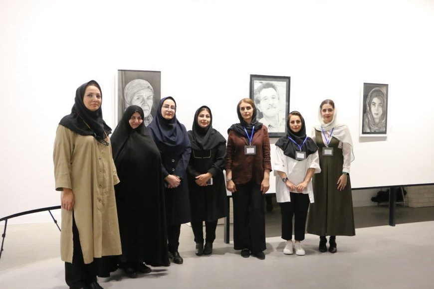 آشتی قلم‌مو و دوربین در ۵۰ اثر هنری دختران فارس