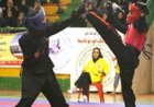 مسابقات کونگ‌فو قهرمانی بانوان هرمزگان برگزار شد