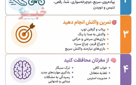 چگونه با افزایش سن، سرعت واکنش بدن را حفظ کنیم؟