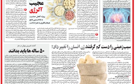 صفحه سوژه خبرجنوب: پزشکی و سلامت