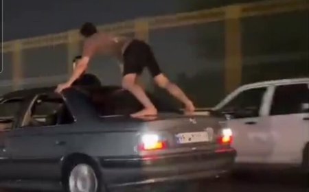 توقیف خودروی متخلف پس از انجام حرکات نمایشی و خطرآفرین در اهواز