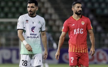 تساوی فولاد و نفت در اولین گام لیگ ۲۶/ VAR در آبادان از کار افتاد!