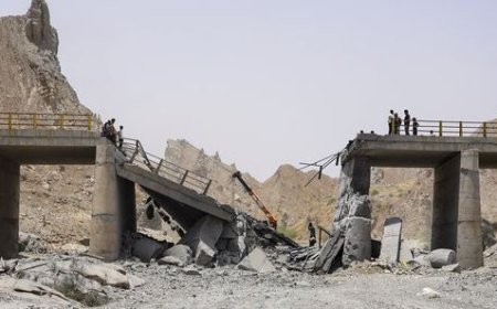 ترمیم پل رودخانه شور با شتاب ادامه دارد