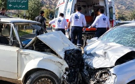 تصادف وانت بار و پراید در سرفاریاب یک فوتی و پنج مصدوم بر جای گذاشت