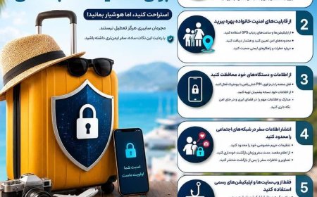 توصیه های امنیتی برای سفرهای تابستانه