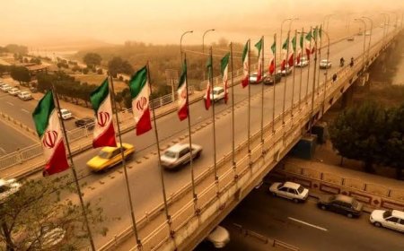 هوای ۴ شهر خوزستان در وضعیت «قرمز» و «نارنجی»