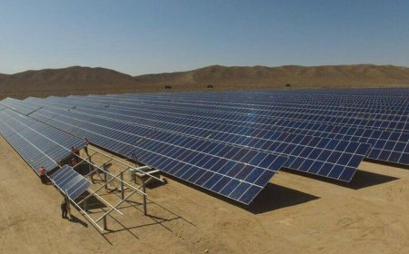 عملیات اجرایی نیروگاه خورشیدی ۱۹ مگاواتی در کاکی آغاز شد
