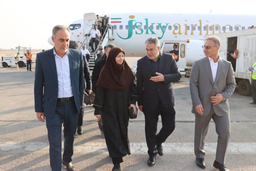 رئیس سازمان حفاظت محیط‌زیست وارد خوزستان شد