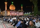 مراسم بزرگداشت آیت‌الله العظمی شبیری زنجانی(ره) در حرم شاهچراغ برگزار شد