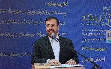 پایداری صنعت برق و آب جلوه‌ای از مقاومت در جنگ تحمیلی اخیر بود
