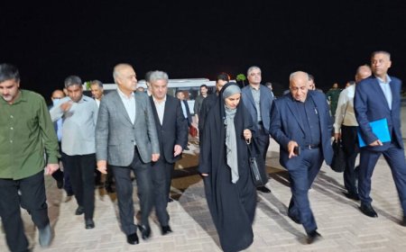 وزیر راه و شهرسازی وارد استان هرمزگان شد