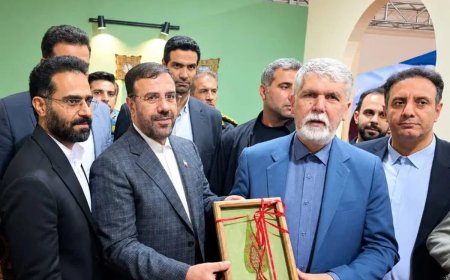 «سرو شیراز» به وزیر فرهنگ اهدا شد