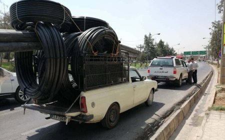 ثبت بیش از ۱۹۰۰ تن تخلف اضافه‌بار در جاده‌های هرمزگان