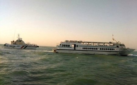 محدودیت تردد شناورهای مسافربری و حمل خودرو در مسیر چارک ـ کیش طی فردا