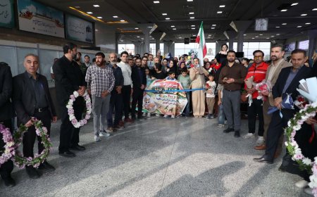 بازگشت مدال‌آوران پاراآسیایی ناگویا به شیراز با ۱۲ مدال